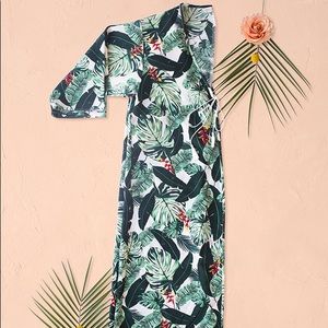 Rachel Zoe Collection Palm Print Duster